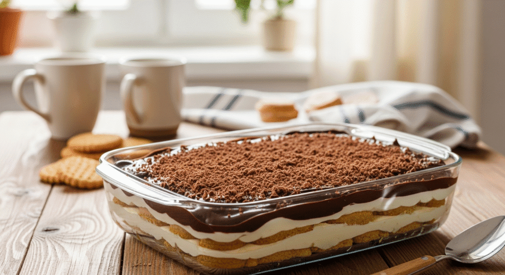 Pavê de Biscoito Maizena