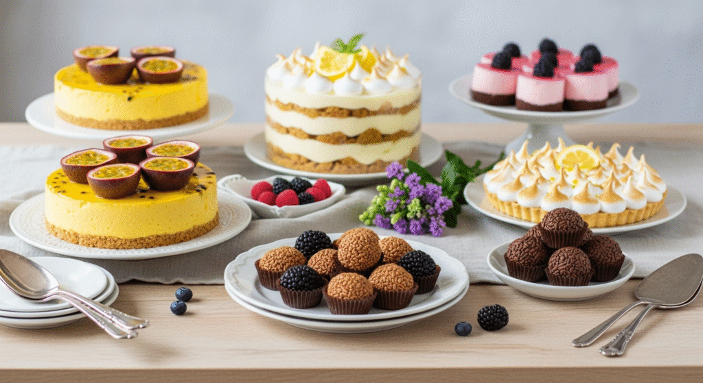 sobremesas fáceis e rápida